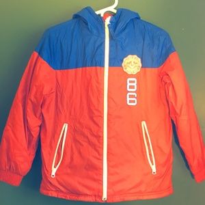 NWOT kids gap orange jacket